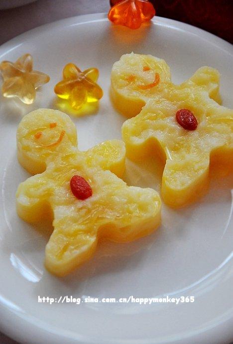 橙肉土豆泥的做法(健康沙拉)
